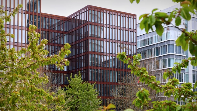 Bürogebäude in Hamburg, in dem ]init[ sitzt