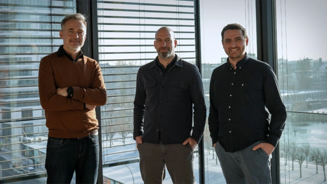 Kai Lohberger (Senior Lead Sales Manager B2B), Harald Felling (Chief Executive Officer), Stephan Stechow (Senior Lead Sales Manager B2B)