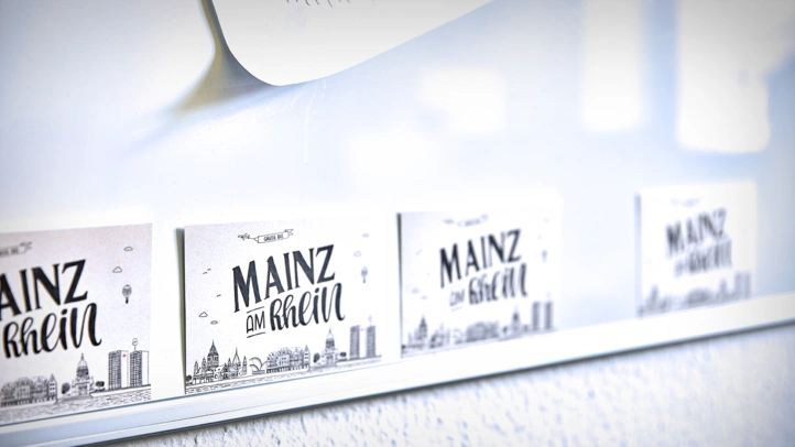 Sticker mit Mainz Spruch