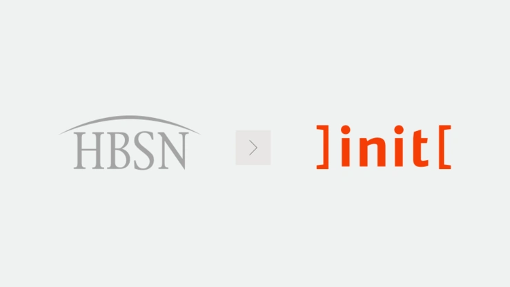 Logo ]init[ und HBSN