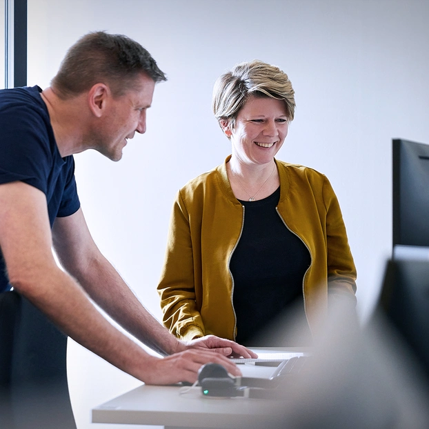 Mitarbeitende am ]init[-Standort Hamburg