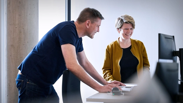 Mitarbeitende am ]init[-Standort Hamburg