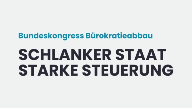 Logo Bundeskongress Bürokratieabbau 2025